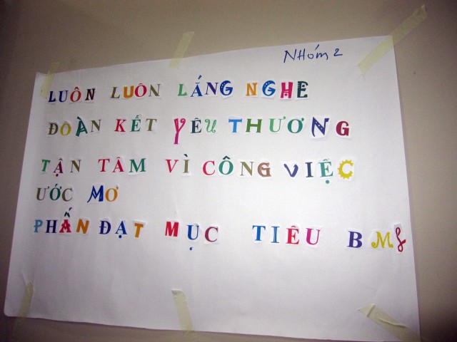 Nhận thức để thay đổi bản thân tích cực - BMS (08-09-2012)